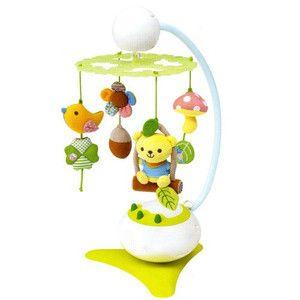 森のふわふわないたらメリー コンビ Combi おもちゃ Toys ギフト Gift 床置きメリー ベッドメリー メリー 出産祝い 誕生日プレゼント 知育玩具 発育 人気商品 ピンキーベビーズ 通販 Yahoo ショッピング