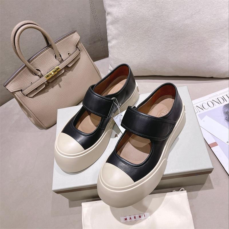 MARNI(マルニ) ブラック ナッパレザー PABLO メリージェーン 