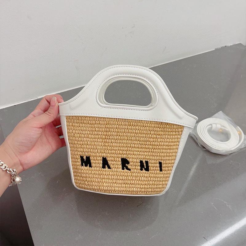 MARNI(マルニ) ホワイト TROPICALIA BAG MICRO ハンドバッグ