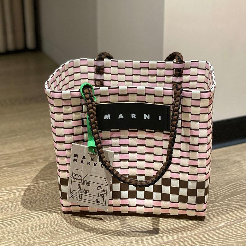 MARNI(マルニ) ブラウン(シュガーピンク) MARNI MARKET JERSEY MARNI(マルニ) ブラウン(シュガーピンク) MARNI MARKET JERSEY