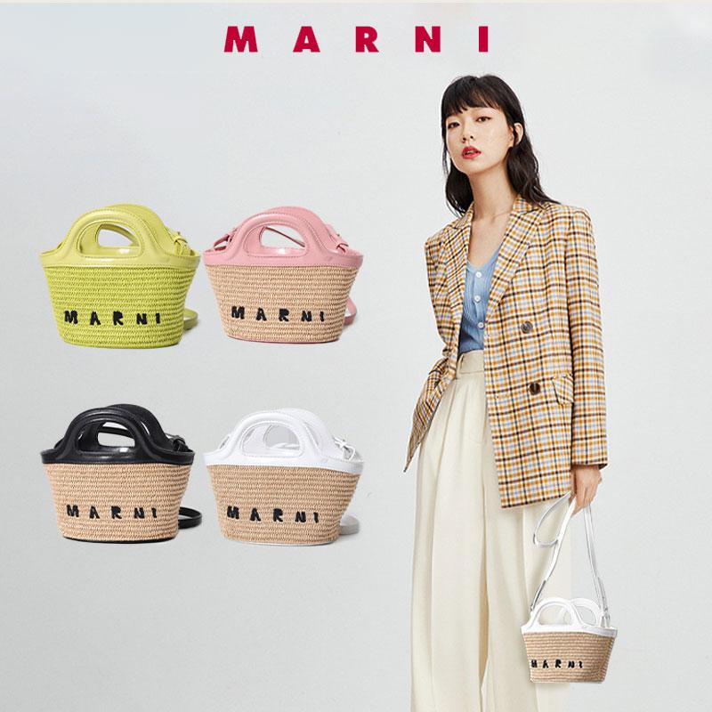 MARNI マルニ 大人もOK TROPICALIA キッズ レザー＆ラフィア