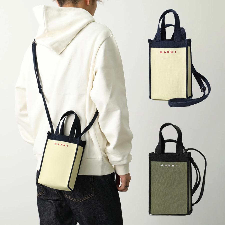 MARNI マルニ ショルダーバッグ メンズ ジャガード ロゴ ミニ MARNI マルニ ショルダーバッグ メンズ ジャガード ロゴ ミニ