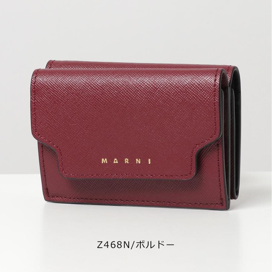 MARNI マルニ トリフォールドウォレット 三つ折り財布 ミニ財布
