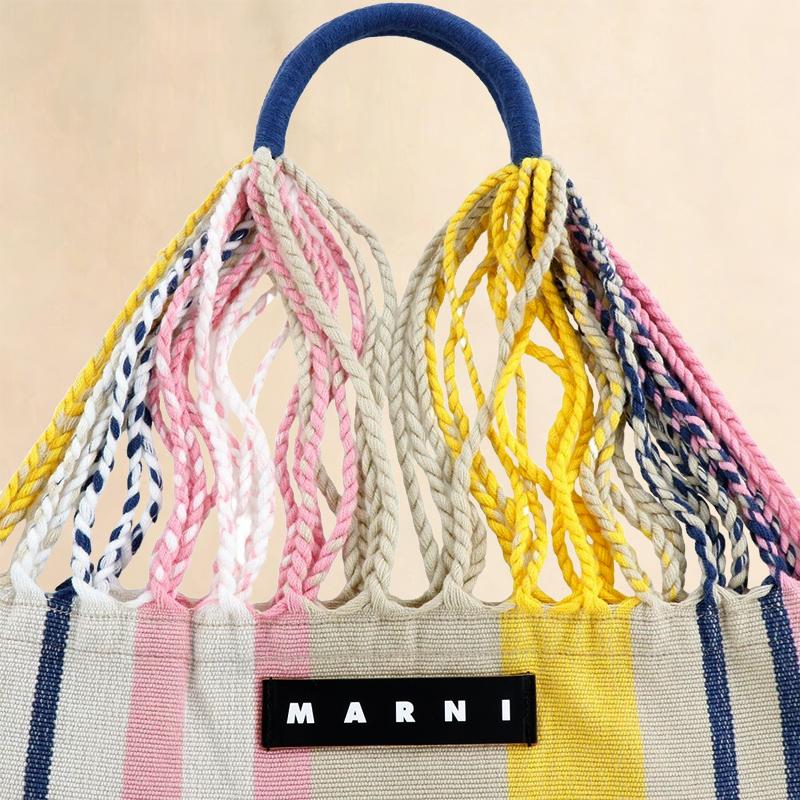 MARNI MARKET マルニ 24色 フラワーカフェ ハンモック トートバッグ
