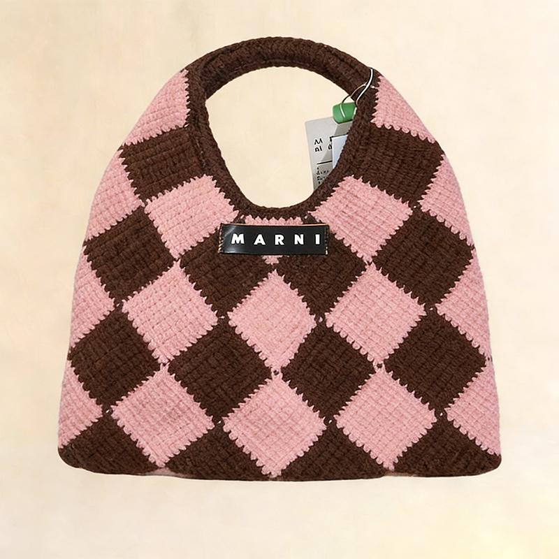 MARNI MARKET マルニ ピンク マルニマーケット テックウール ミニ