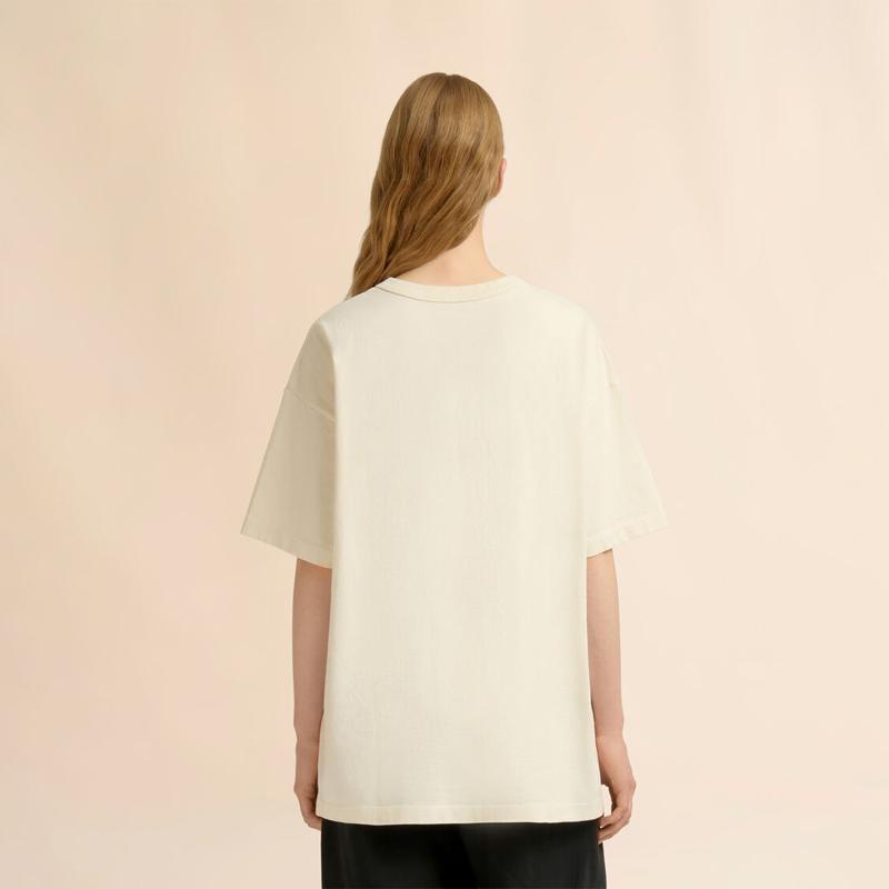 MARNI（マルニ） + Madhappy クリーム コットン Tシャツ ハートガイ