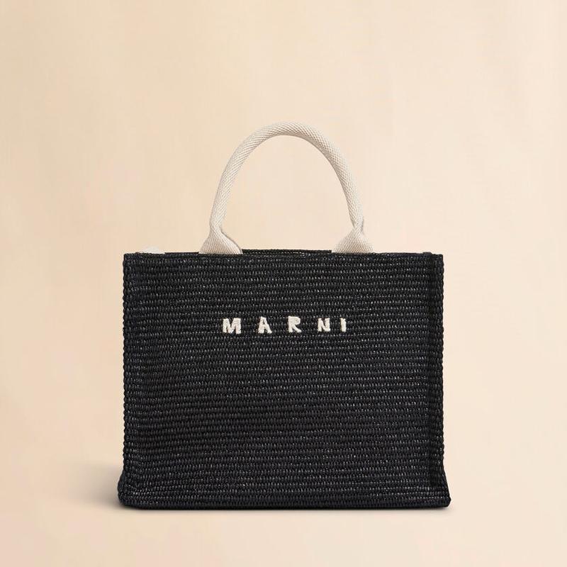 MARNI（マルニ） ブラック トートバッグスモール SHMP0077U0P3860Z1Q44