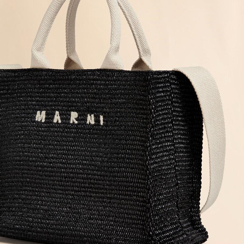 MARNI（マルニ） ブラック トートバッグスモール SHMP0077U0P3860Z1Q44