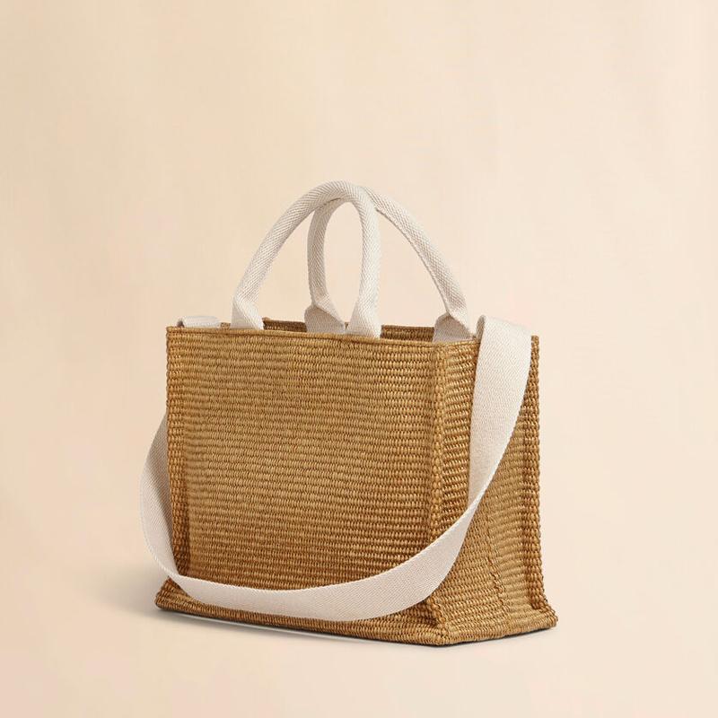 MARNI（マルニ） ブラウン ナチュラル トートバッグスモール