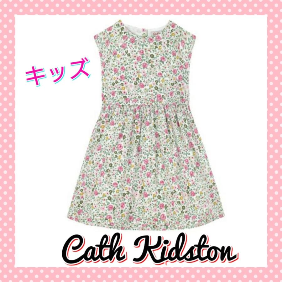 Cath Kidston キャスキッドソン キッズ 花柄 ノースリーブ ワンピース 女の子 D1124 Pinnaヤフーショップ 通販 Yahoo ショッピング