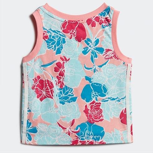 Adidas アディダス ベビー キッズ 上下セット タンクトップ ショートパンツ ピンク 女の子 D1500 Pinnaヤフーショップ 通販 Yahoo ショッピング