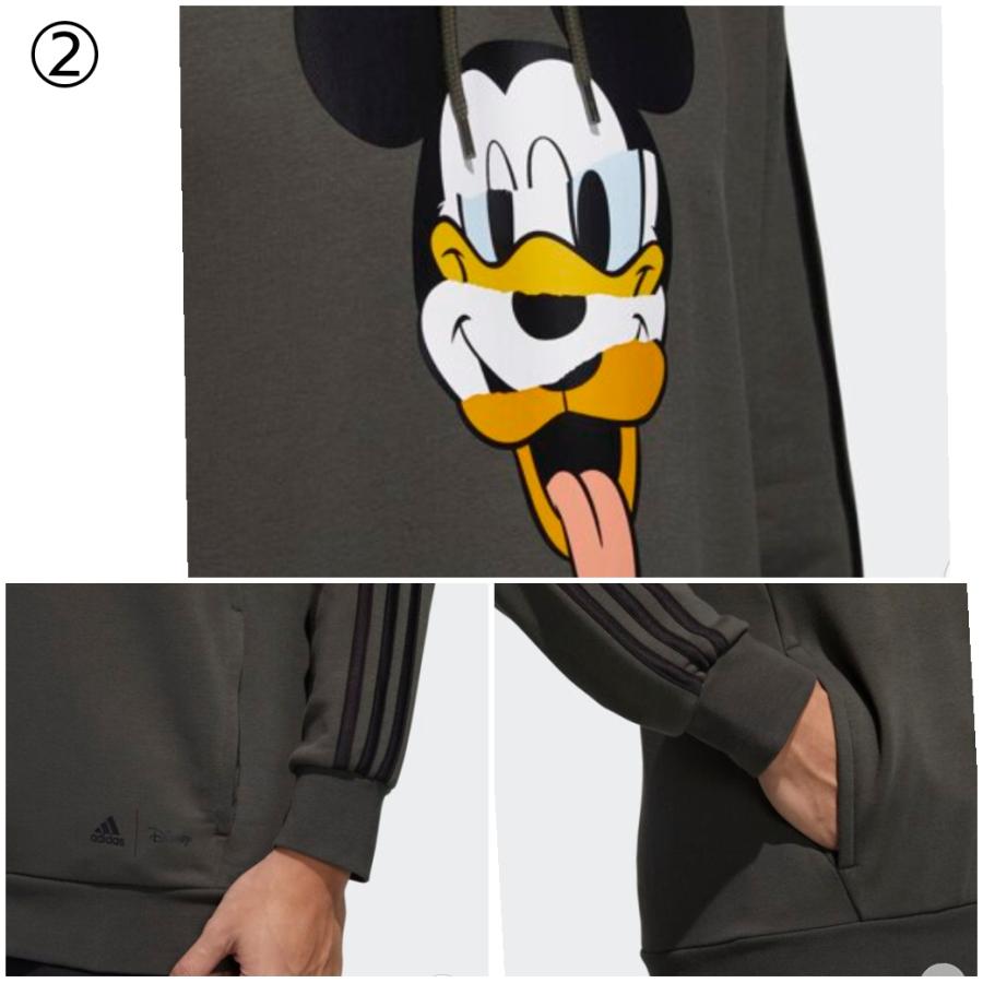 Adidas アディダス 新作 ドナルド ディズニー フーディー カーキ 白 メンズ D1758 Pinnaヤフーショップ 通販 Yahoo ショッピング