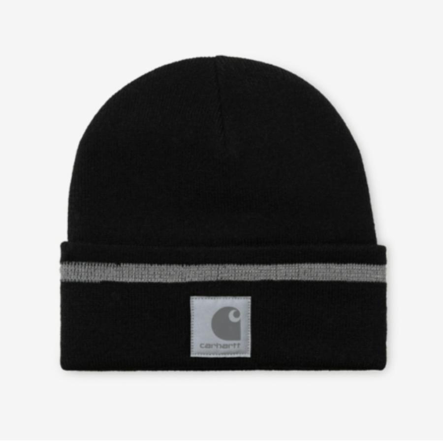 Carhartt カーハート 新作 Flect ロゴ ビーニー ニット帽 黒 メンズ レディース D28 Pinnaヤフーショップ 通販 Yahoo ショッピング