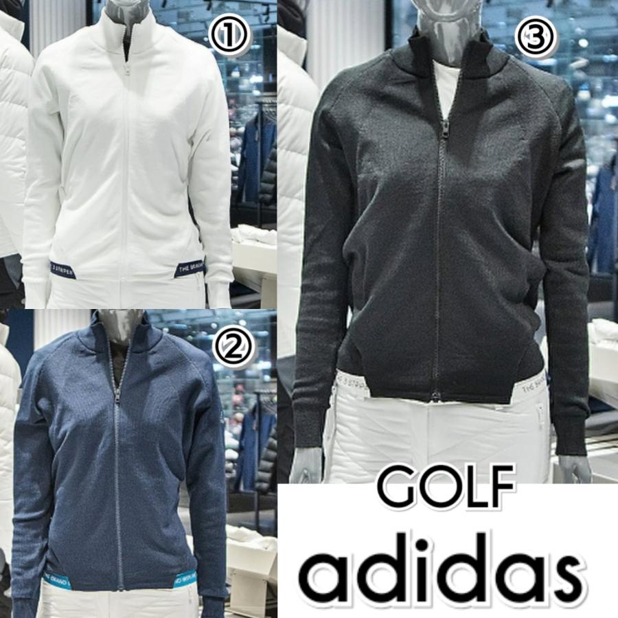 Adidas アディダス ゴルフ ニットジャケット レディース 白 紺 黒 D2310 Pinnaヤフーショップ 通販 Yahoo ショッピング