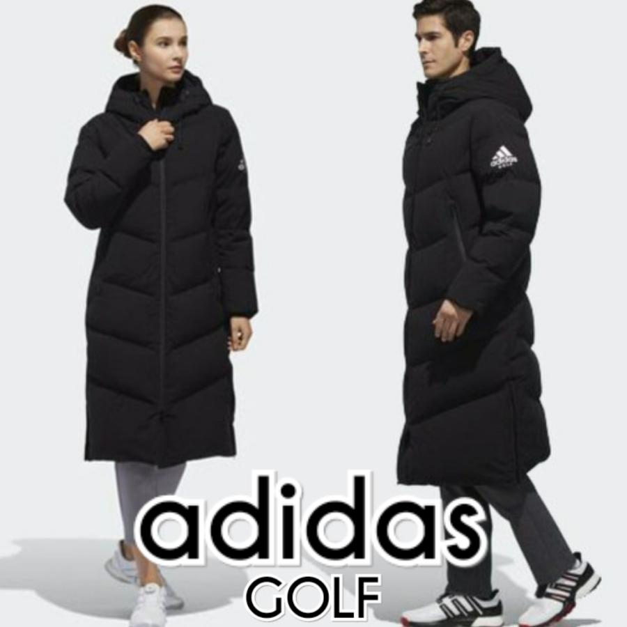 Adidas アディダス ゴルフ ロングダウンコート 黒 メンズ レディース D2326 Pinnaヤフーショップ 通販 Yahoo ショッピング