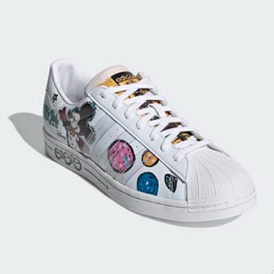 Adidas アディダス ミッキーマウス コラボ スーパースター スニーカー Gz 白 メンズ レディース D2337 Pinnaヤフーショップ 通販 Yahoo ショッピング