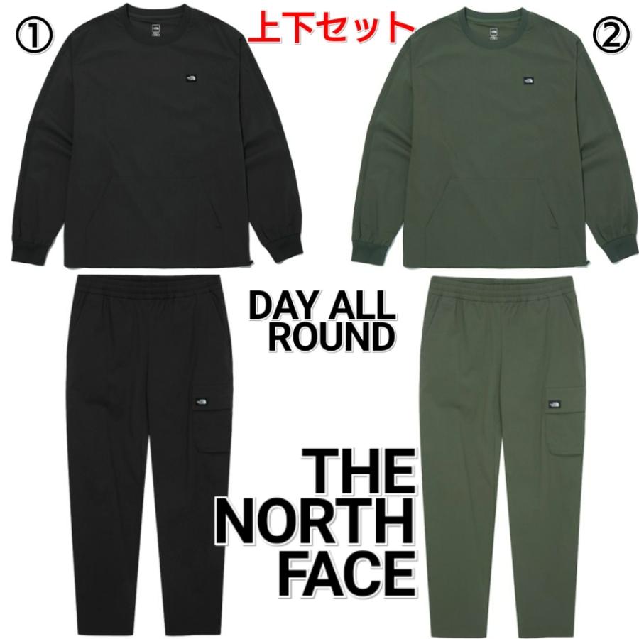 The North Face ノースフェイス デイオールラウンド ジャージ上下 黒 緑 メンズ D2640 Pinnaヤフーショップ 通販 Yahoo ショッピング