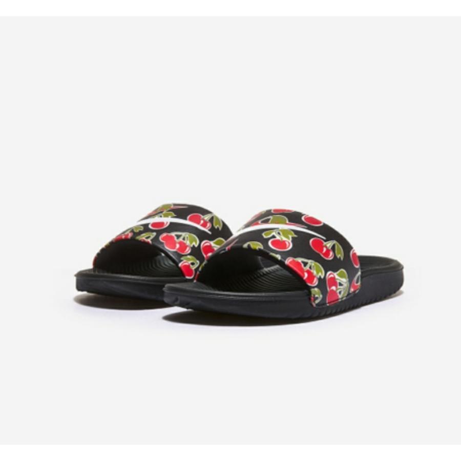 ナイキ Nike 子ども カワ スライダー チェリー ロゴ サンダル キッズ 黒 D2769 Pinnaヤフーショップ 通販 Yahoo ショッピング