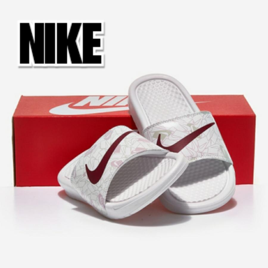 ナイキ Nike ベナッシ スライダー サンダル 白 レディース 6119 117 D2925 Pinnaヤフーショップ 通販 Yahoo ショッピング