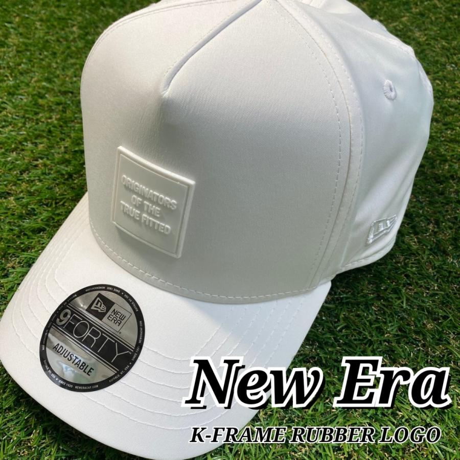 ニューエラ 940 Kフレーム ラバーロゴ キャップ 白 メンズ レディース New Era S64 Pinnaヤフーショップ 通販 Yahoo ショッピング