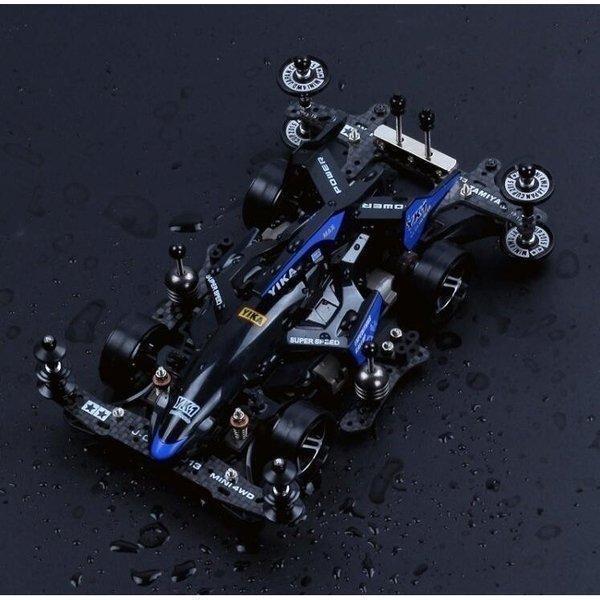 ミニ四駆 ミニ4WD車モデル ヤンカイ シャーシ アルミ合金 ホイールハブ 変更部品_7