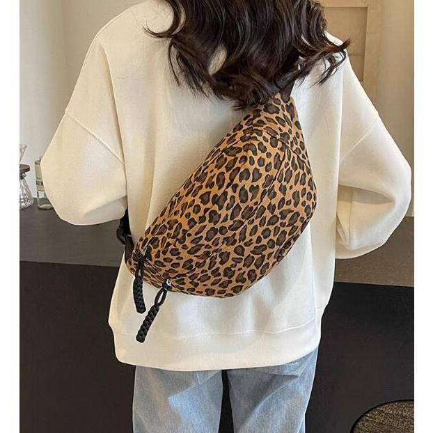 ショルダーバッグ レディース レオパード メンズ 豹柄 ヒョウ柄
