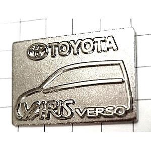 ピンバッジ・ヤリス車トヨタVITZヴィッツ◇フランス限定ピンズ◇レアな