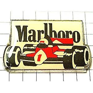 Marlboro　レーシングカー　ピンバッジ ピンバッジ・マルボロF1カー車◇フランス限定ピンズ◇レアな