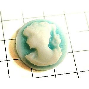 ピンバッジ・NEW!女の子カメオ風◆フランス限定ピンズ◆レアなヴィンテージものピンバッチ | 