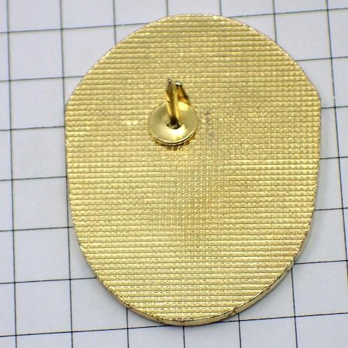 ピンバッジ・警察ポリス金色メダル型◇フランス限定ピンズ◇レアな