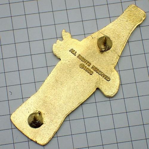 ピンバッジ・コカコーラ金色アトランタ五輪ゴールド瓶◇フランス限定