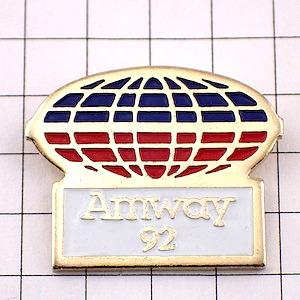 ピンバッジ・アムウェイのロゴマーク92 AMWAY USA◇フランス限定ピンズ