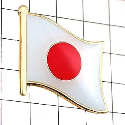 ピンバッジ◆日本 国旗デラックス薄型キャッチ付き 日の丸 ピンズ NIHON NIPPON  MARU JAPAN FLAG ピンバッチ タイタック |  | 01