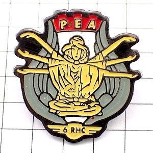 ピンバッジ・行者ミリタリー軍隊ヘリコプター◇フランス限定ピンズ