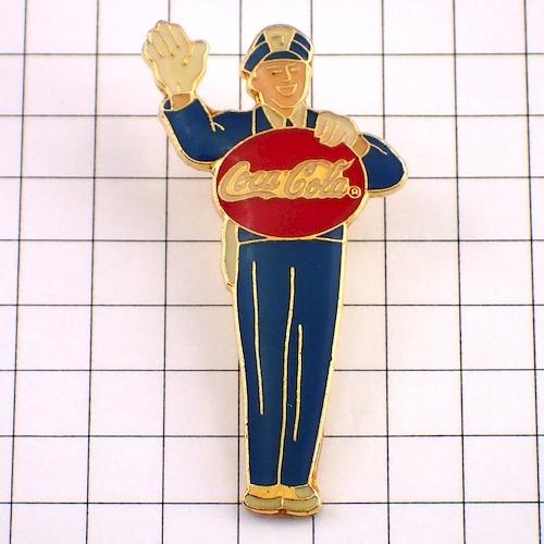 ピンバッジ・コカコーラとガードマン白手袋◇フランス限定ピンズ◇レア
