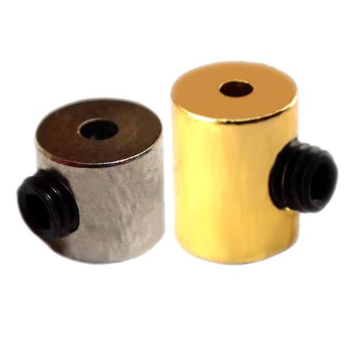 ピンバッジ の 留め具 しっかり留まるネジ式 キャッチ 10個で1セット