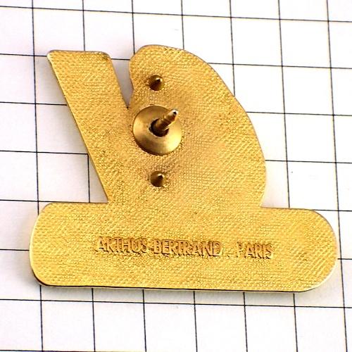 ピンバッジ・オランジーナ水玉ミニスカートの女の子 ORANGINA PINUP