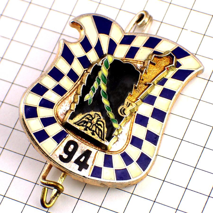 ブローチ・第94歩兵連隊フランス軍ミリタリー市松模様 94E-REGIMENT 