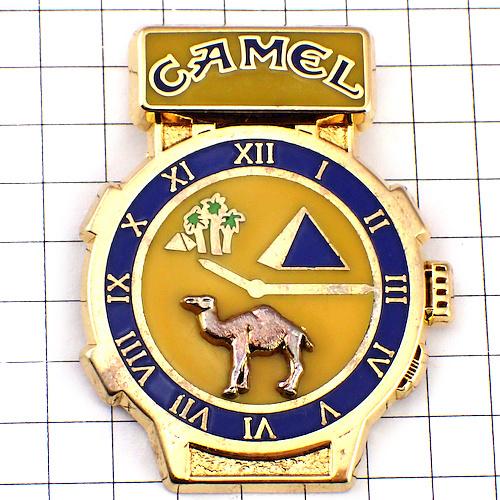 ピンバッジ・キャメル煙草ピラミッド腕時計ラクダ駱駝 CAMEL◇フランス