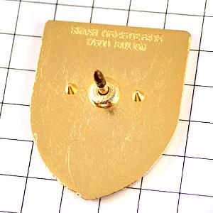 【希少】ピンバッジ　コレクション ピンバッジ・雪山の紋章スキーを楽しむ熊◇フランス限定ピンズ◇レアな