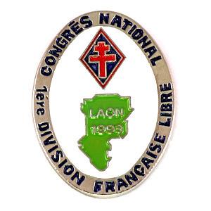ピンバッジ・国民会議ロレーヌ十字◇フランス限定ピンズ◇レアな