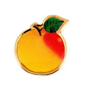 ピンバッジ・りんごアップル林檎フルーツ果物◇フランス限定ピンズ