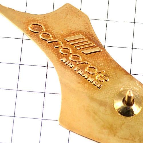 コンコルド  エールフランス ピンバッジ ピンバッジ・コンコルド音速の飛行機エールフランス航空ライオンズ