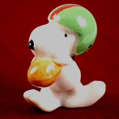 フェブ・スヌーピーのアメフト選手◇フランス限定フェーヴ