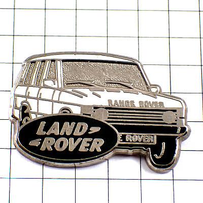 ピンバッジ・ランドローバー白い車レンジローバー英国 ROVER RANGE