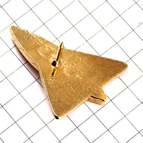 ピンバッジ・スペースシャトル宇宙開発ロケットゴールド金色◇フランス