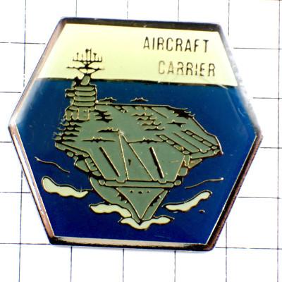 ピンバッジ・軍艦ミリタリー海軍シャルルドゴール空母 AIRCRAFT