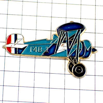 ピンバッジ・F4B/航空機プロペラ複葉戦闘機ミリタリー飛行機 BOEING