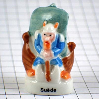 フェブ・バイキングの男と船◇フランス限定フェーヴ◇ガレットデロワ