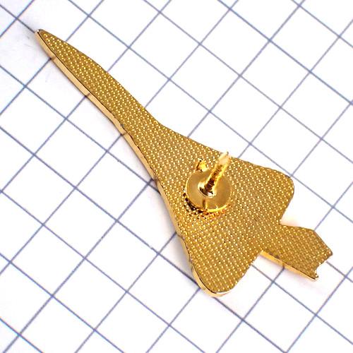 ピンバッジ・コンコルド音速飛行機エールフランス航空ゴールド金色